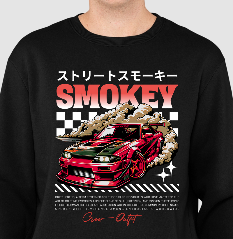 Suéter Moletom - Smokey Drift