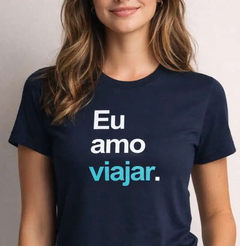 Eu amo viajar