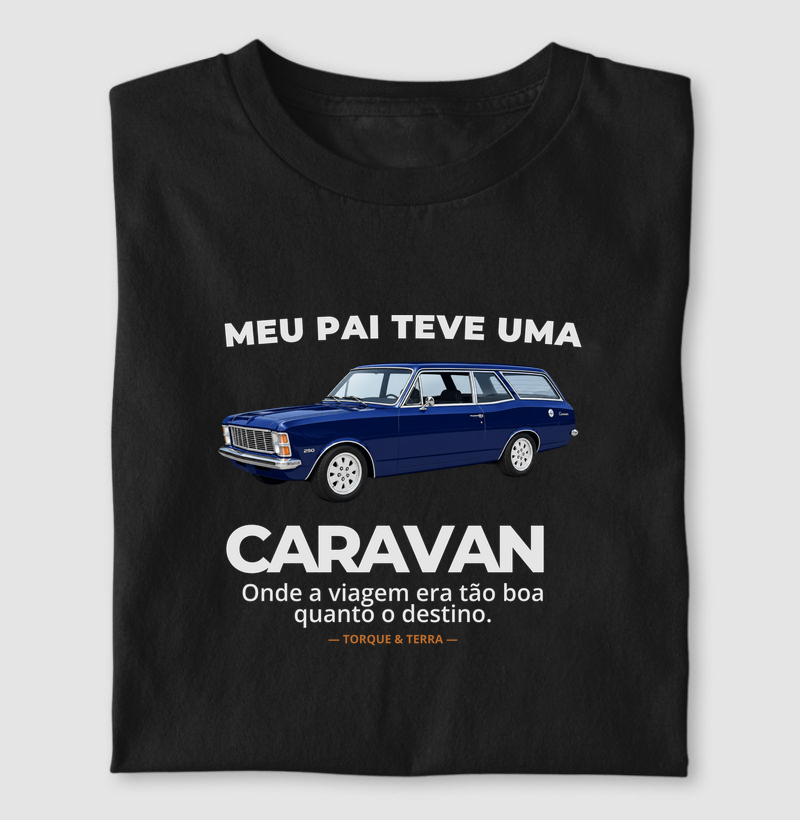 Meu pai teve uma - CARAVAN - azul escuro 2