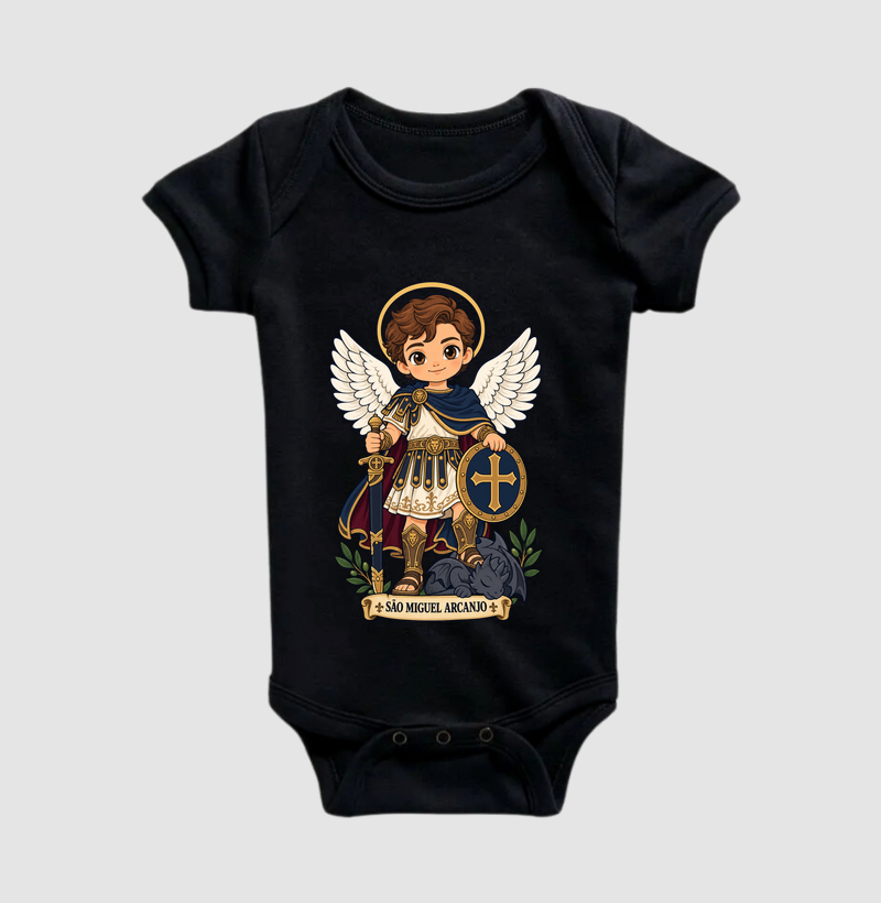 São Miguel Arcanjo estilo chibi