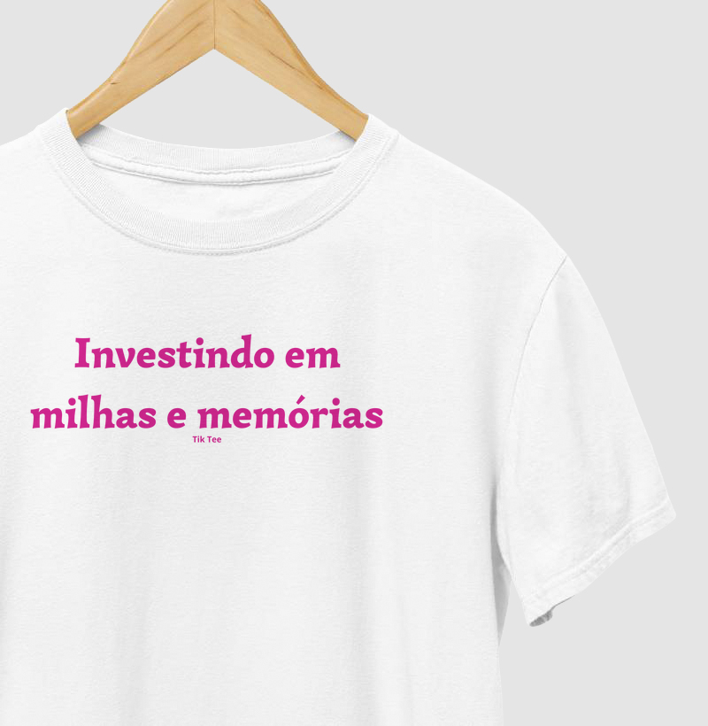 Investindo em milhas e memórias