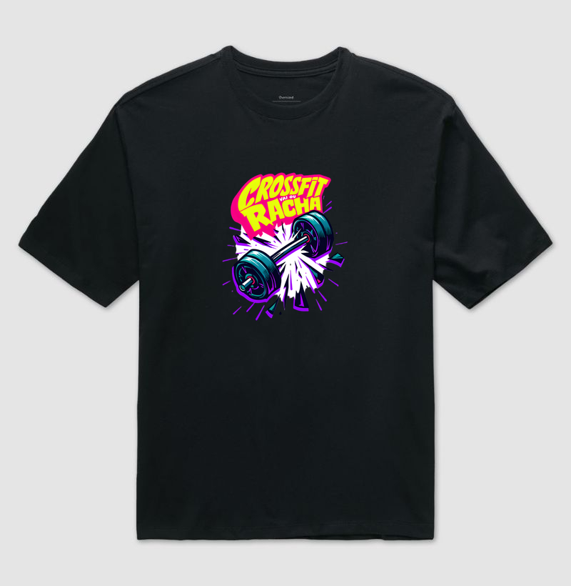 Camiseta CrossFit Vai ou Racha