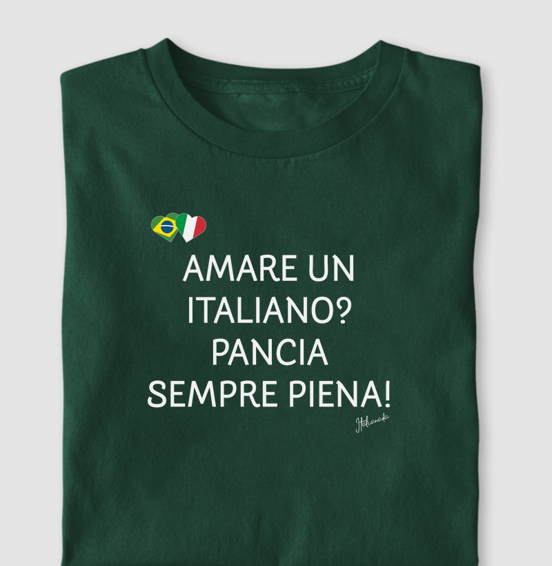 AMAR UM ITALIANO? BARRIGA SEMPRE CHEIA!