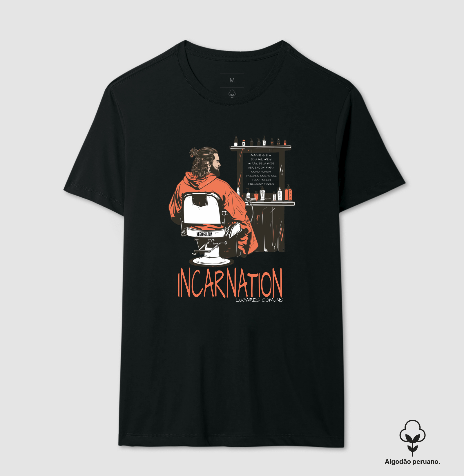 CAMISETA "JESUS NA BARBEARIA"