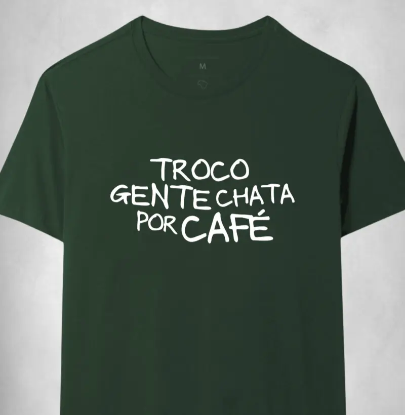 Troco gente chata por café