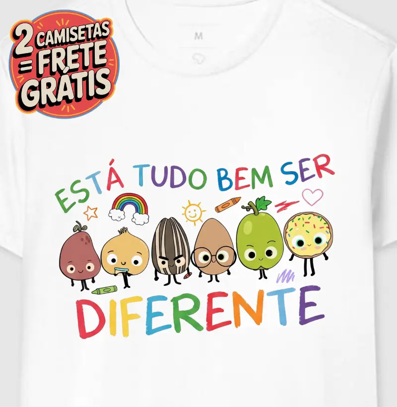 Está tudo bem ser diferente