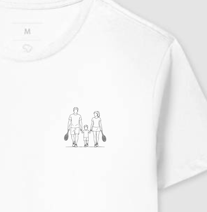 Pai, Mãe e Filho - Camiseta