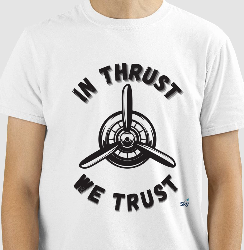 Camiseta - In Thrust We Trust