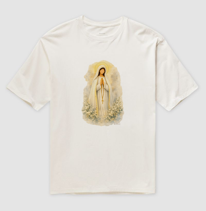 Nossa Senhora de Fátima Aquarela