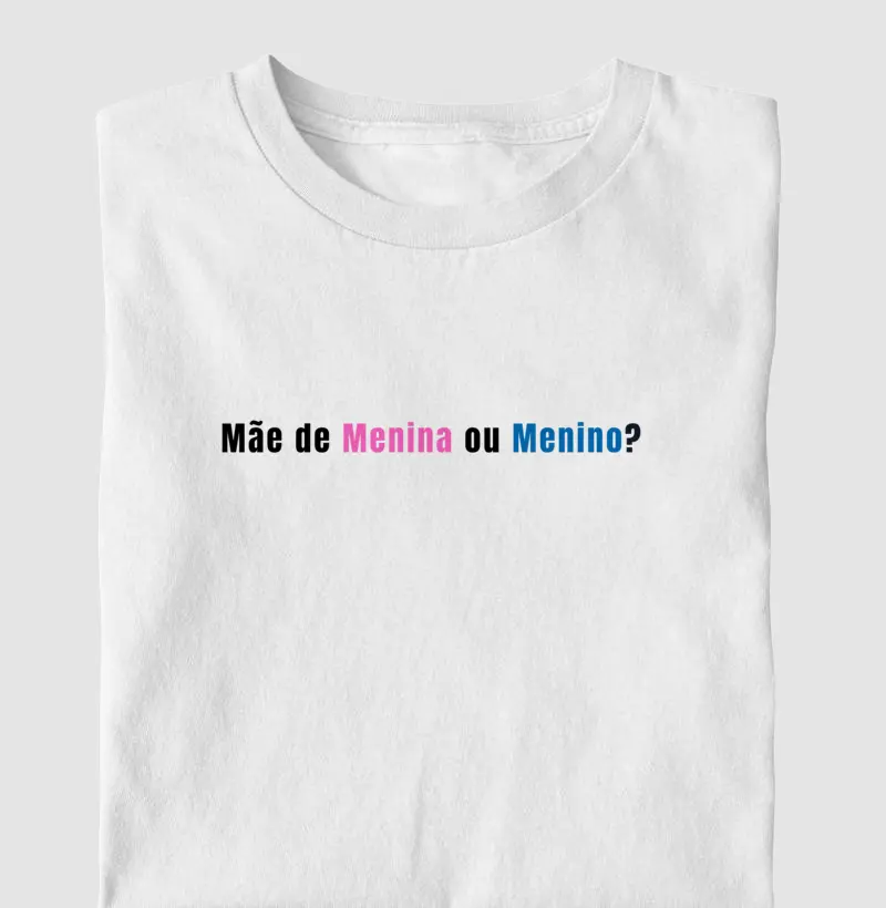 Camiseta Chá Revelação - Fem.