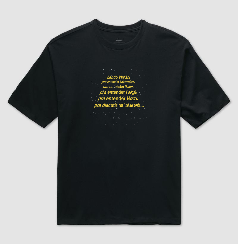  Camiseta Filosofia Star Wars – Lendo Platão até Marx para Discussão na Internet