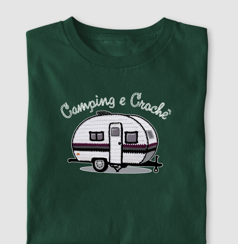 Camping e Crochê (Personalizada)
