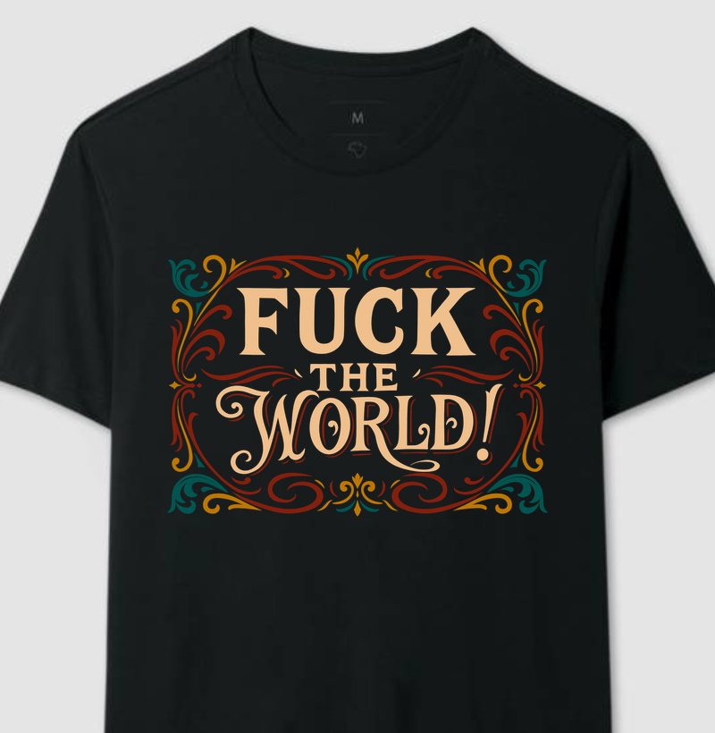 FUCK THE WORLD!