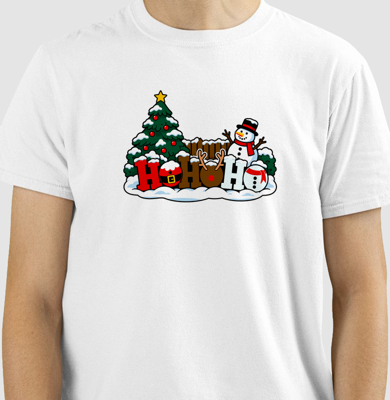 Ho Ho Ho – Boneco de Neve e Rena