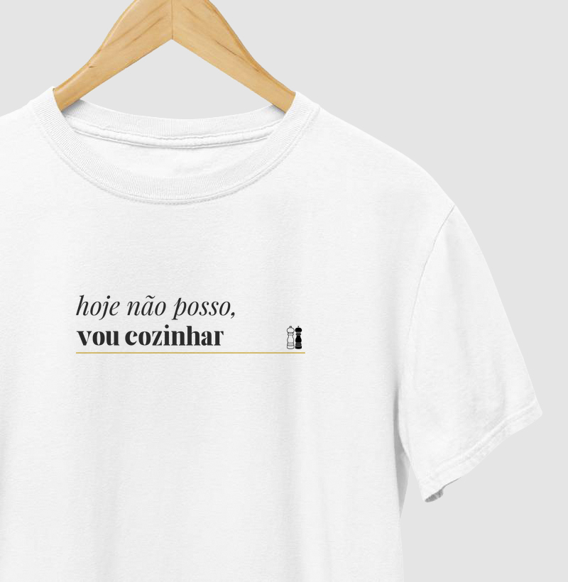 Hoje não posso vou cozinhar