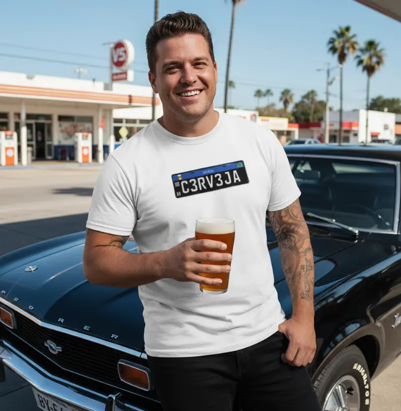 Placa Preta Mercosul