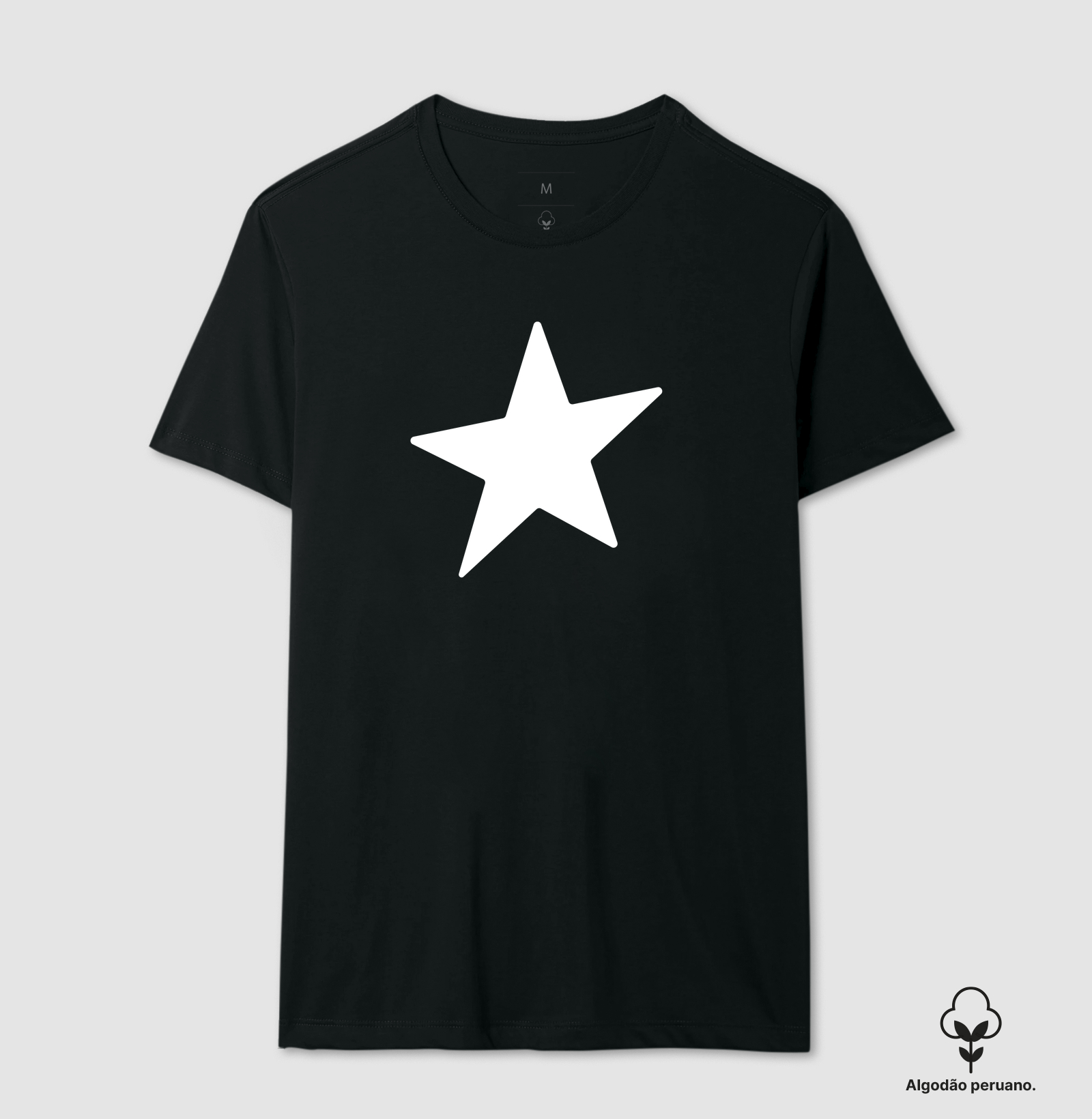 Estrela da sorte - Camiseta Algodão Peruano