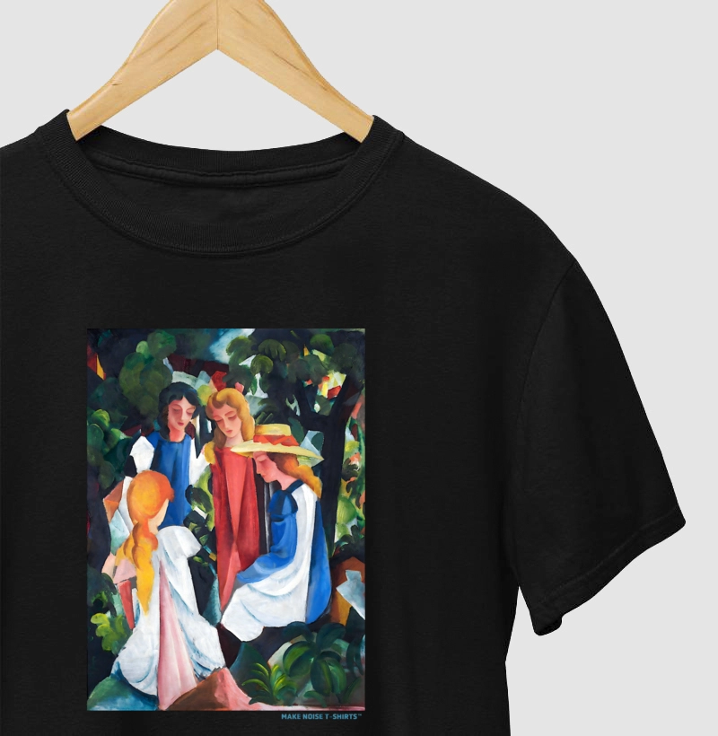 QUATRO GAROTAS (1912–1914) por August Macke.