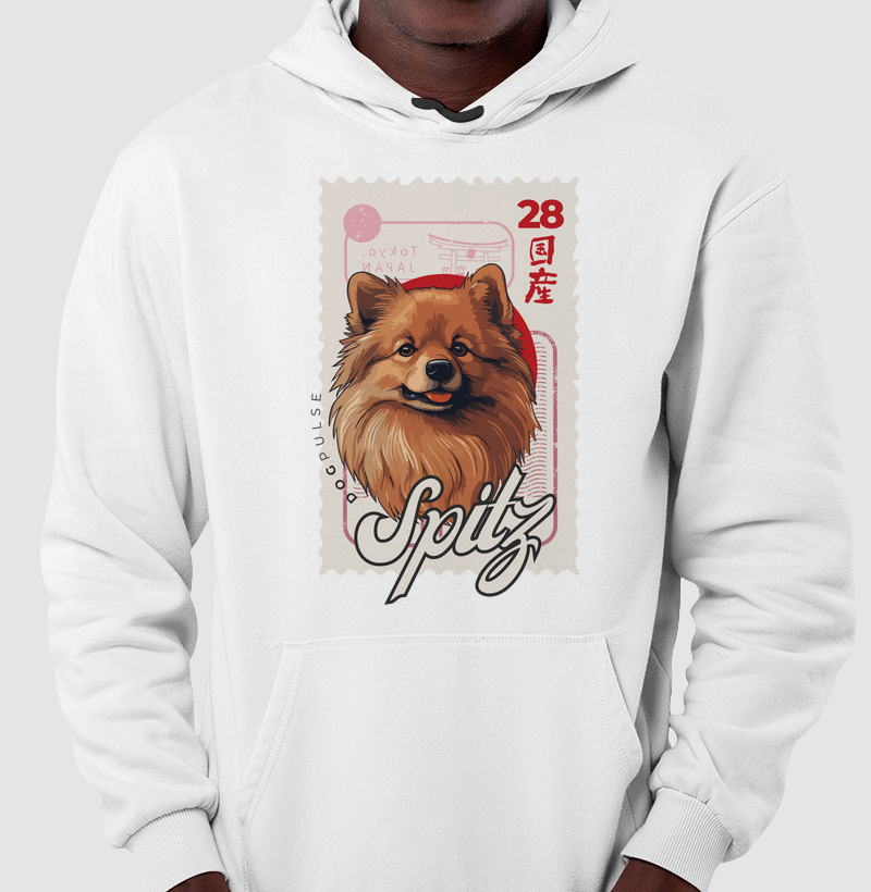 Moletom Nihon Spitz Brown Dog Pulse