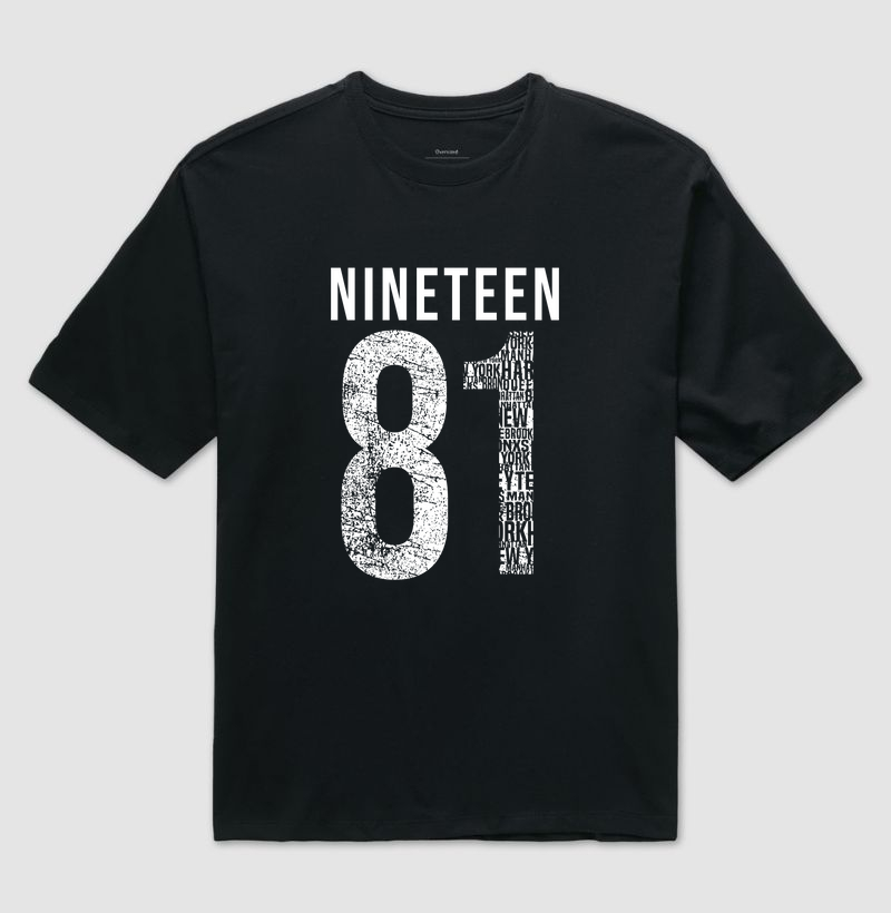 nineteen 81 oversized 