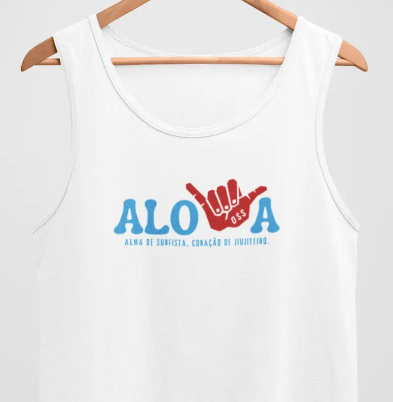 TankTop Jiu-Jitsu Alma de Surfista - Regata