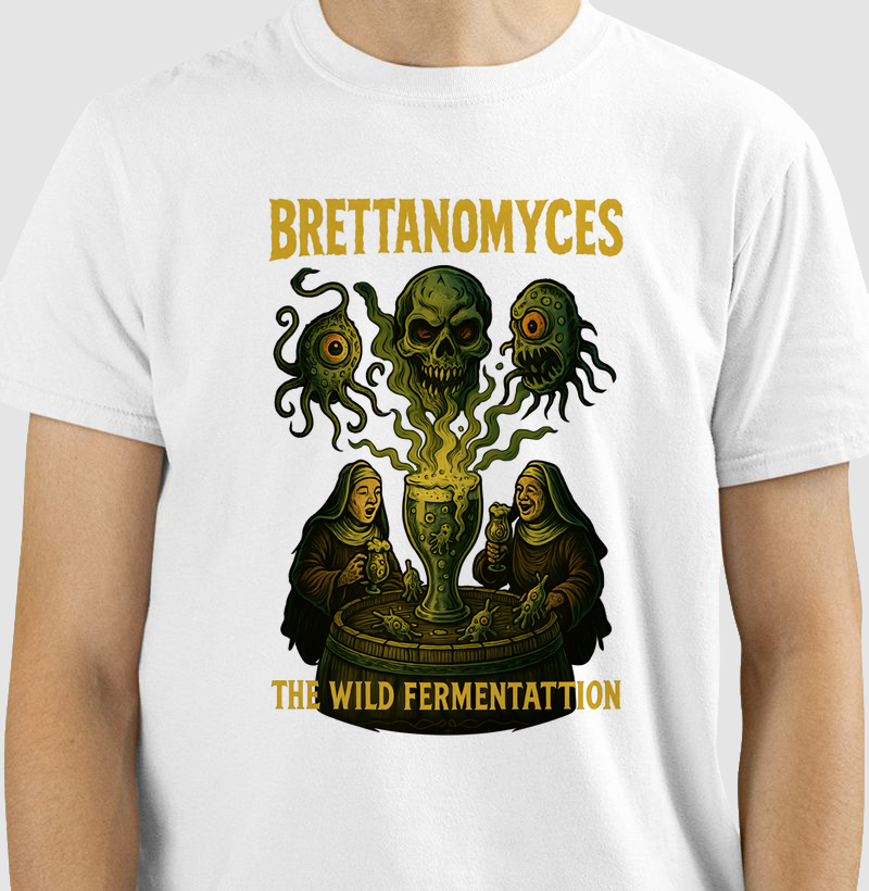 Camiseta Brettanomyces – The Wild Fermentation Cultura Cervejeira
