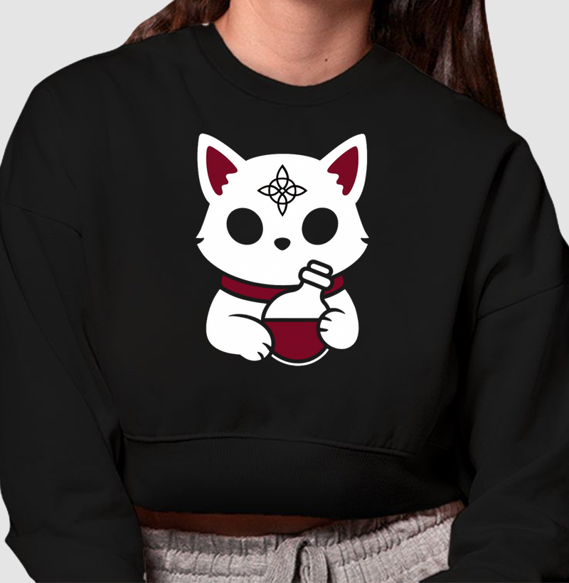 Alquimiau (Cropped Moletom)