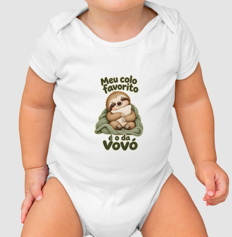 Meu colo favorito é o da Vovó