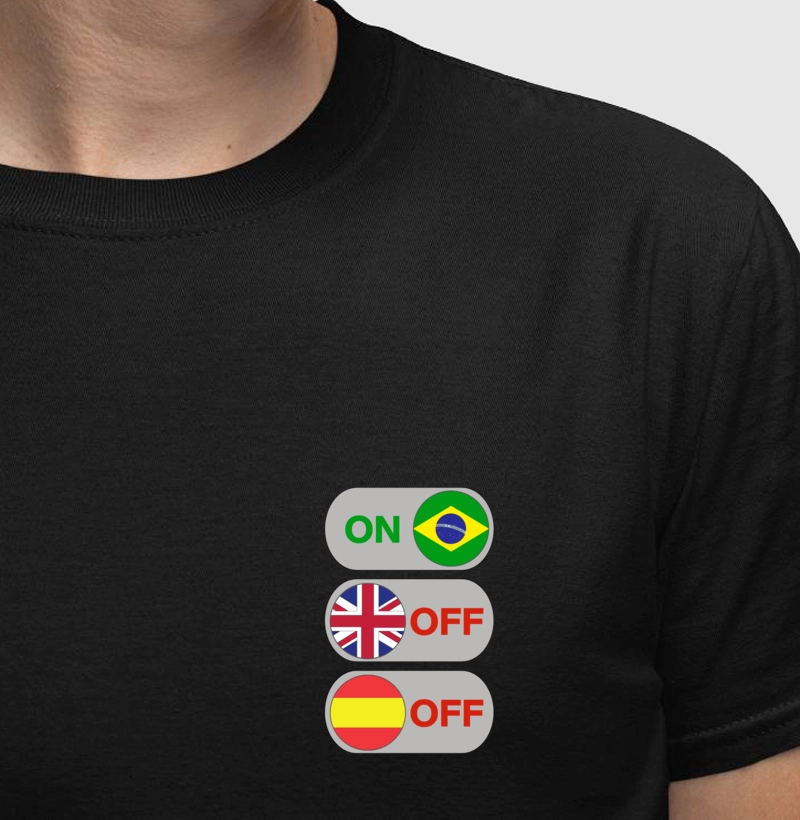 Idioma? Só falo Português 