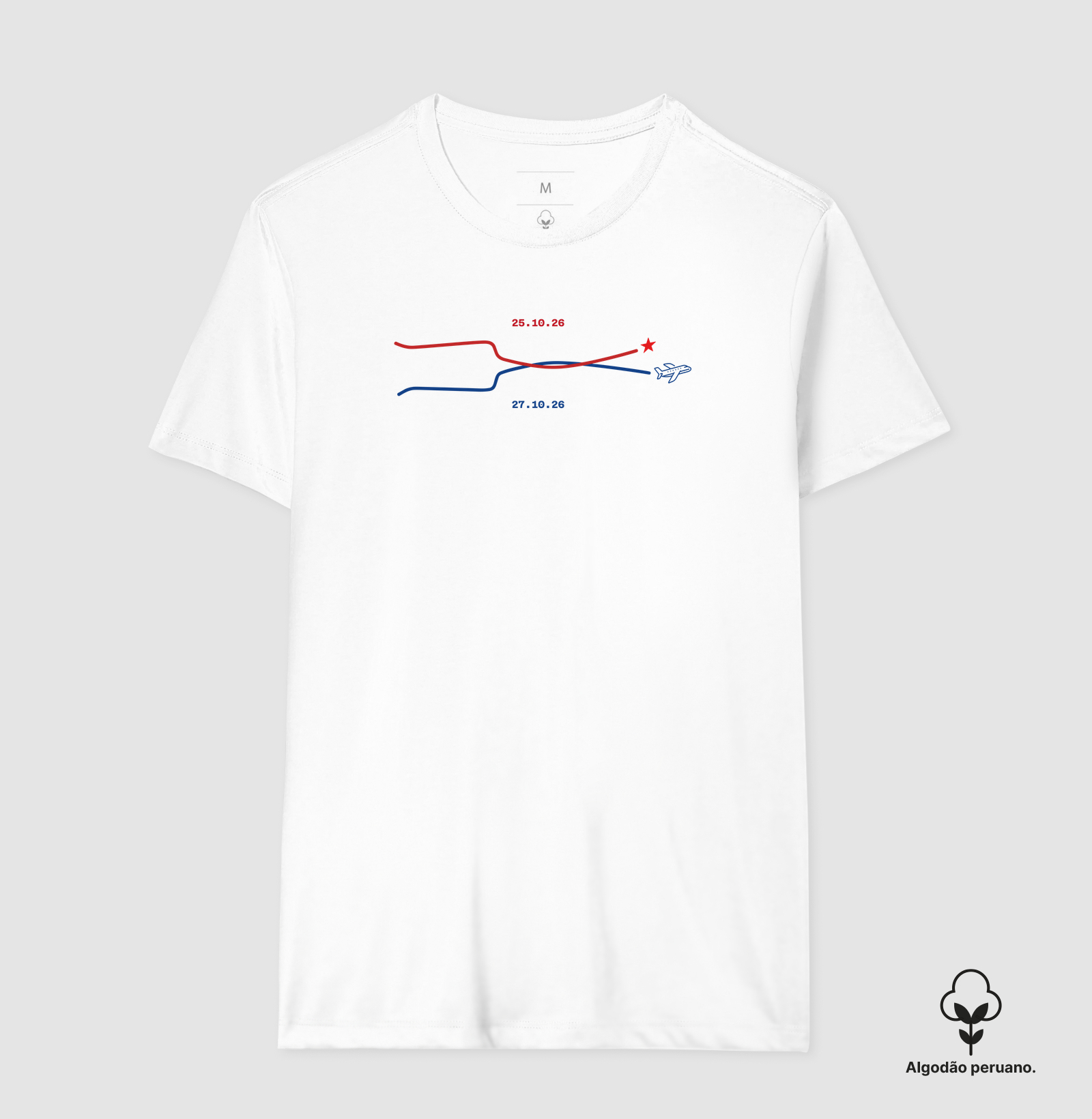 Gráfico - Camiseta Algodão Peruano