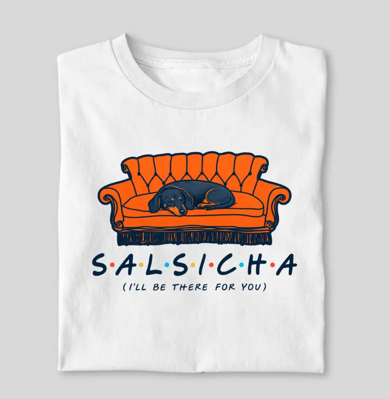 Salsicha friends - Camiseta