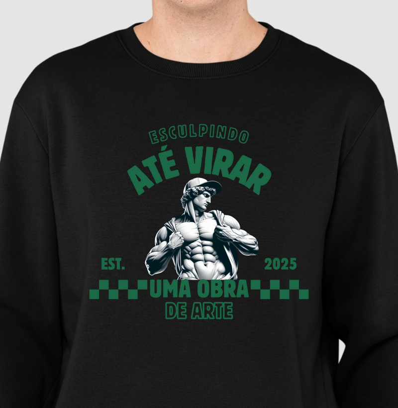 Esculpindo até virar uma obra de arte