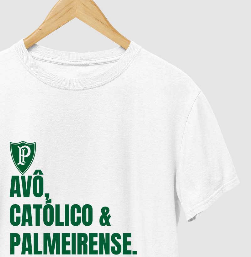 Avô, católico e palmeirense