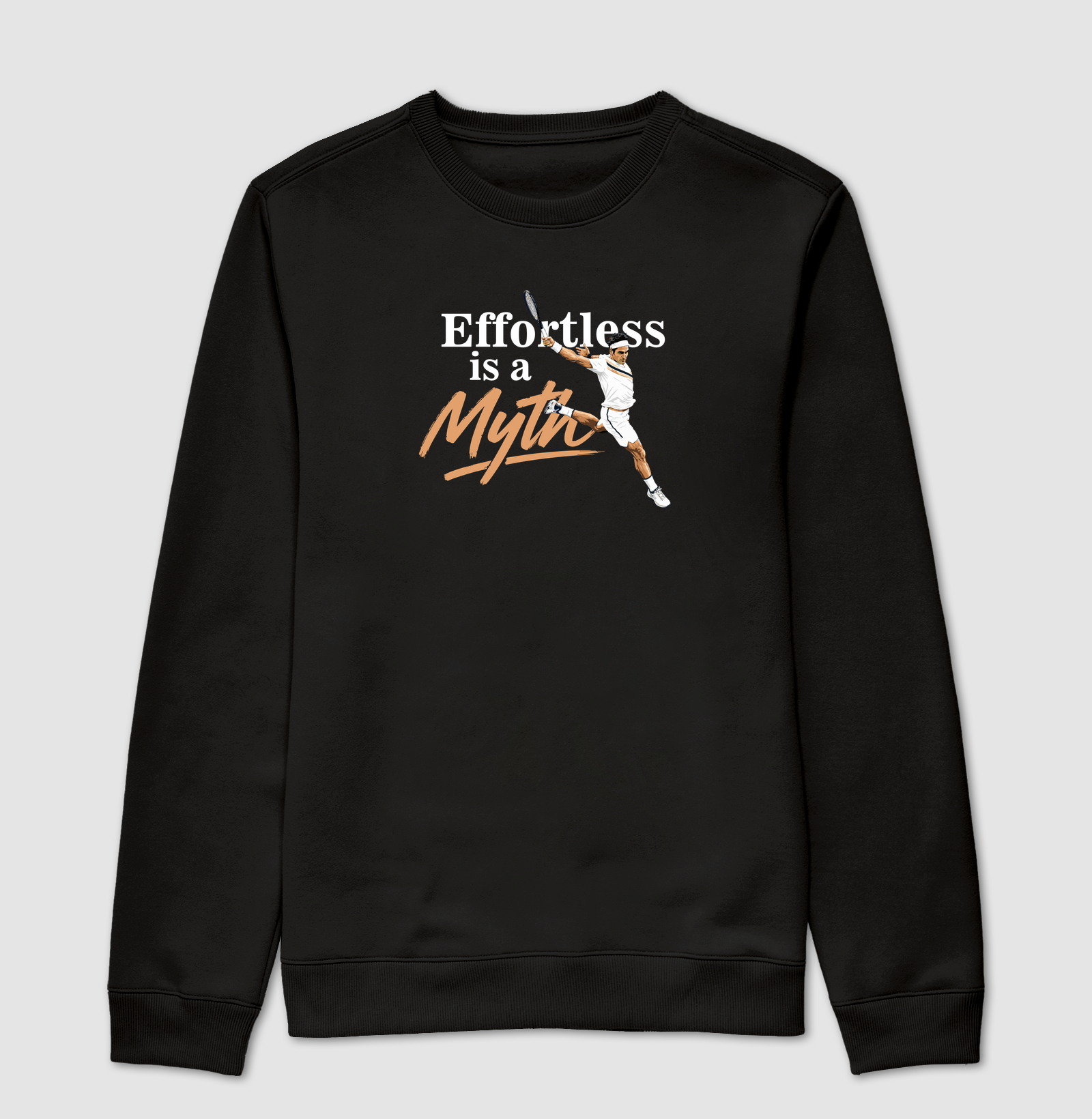 Effortless is a Myth - Suéter Moletom