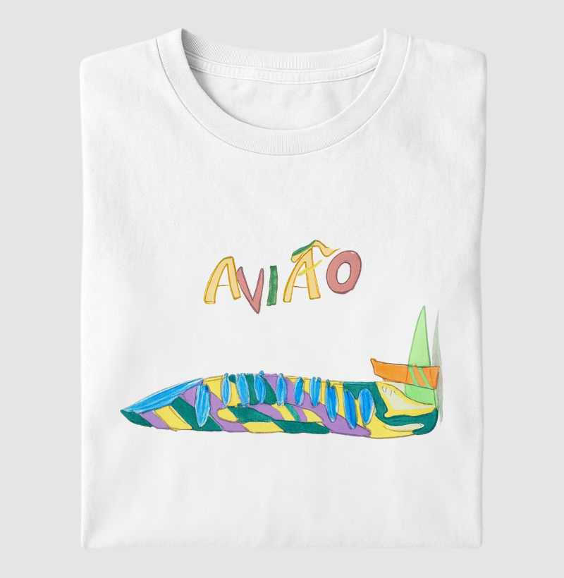 Avião - Desenho a mão