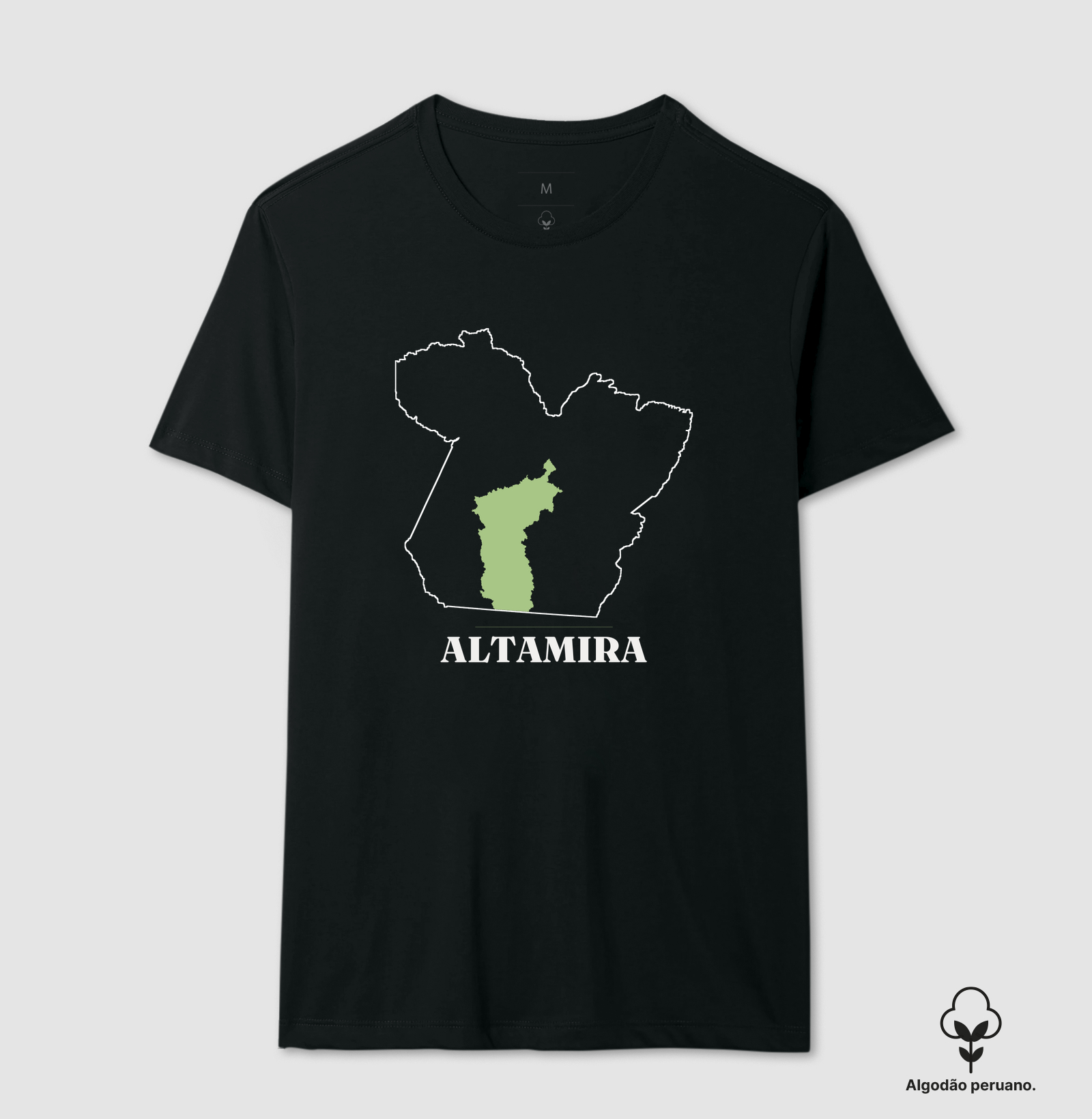 Altamira | Traço PA - Camiseta Algodão Peruano