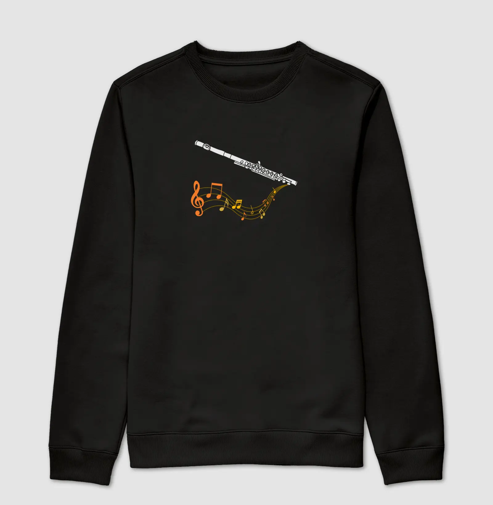 Flauta Transversal - Notas Musicais