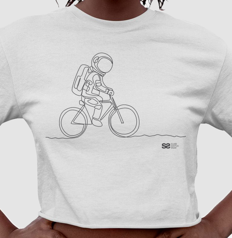 Cropped Feminino "Astronauta"