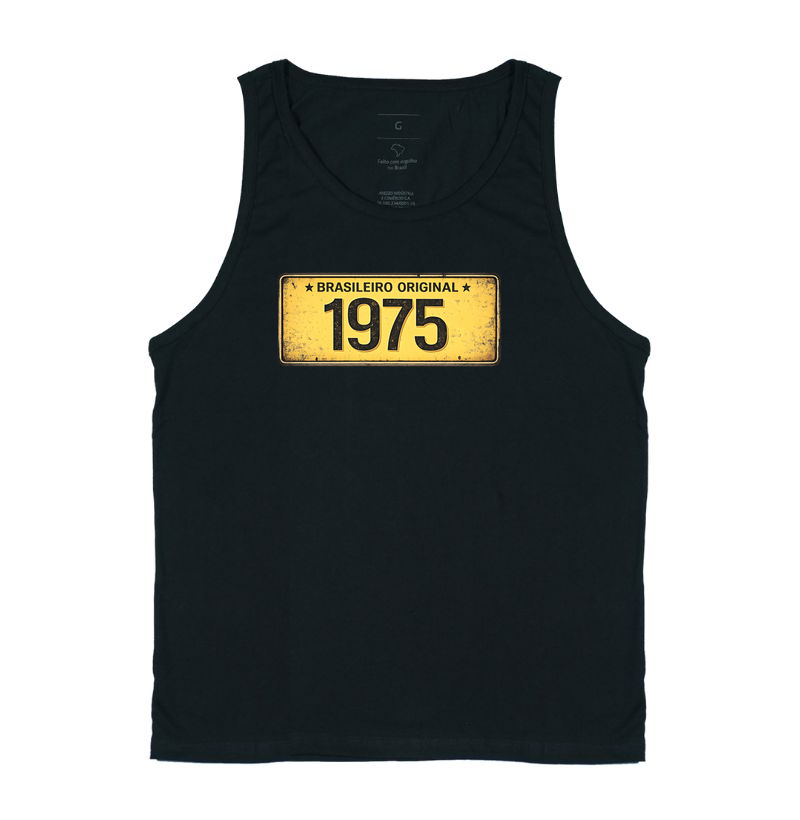 PLACA AMARELA 1975