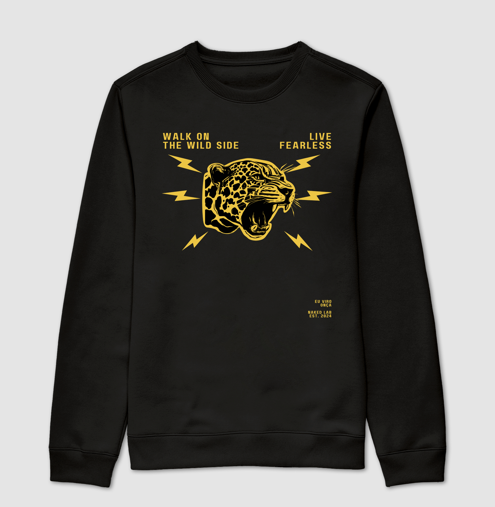 Camiseta Eu Viro Onça