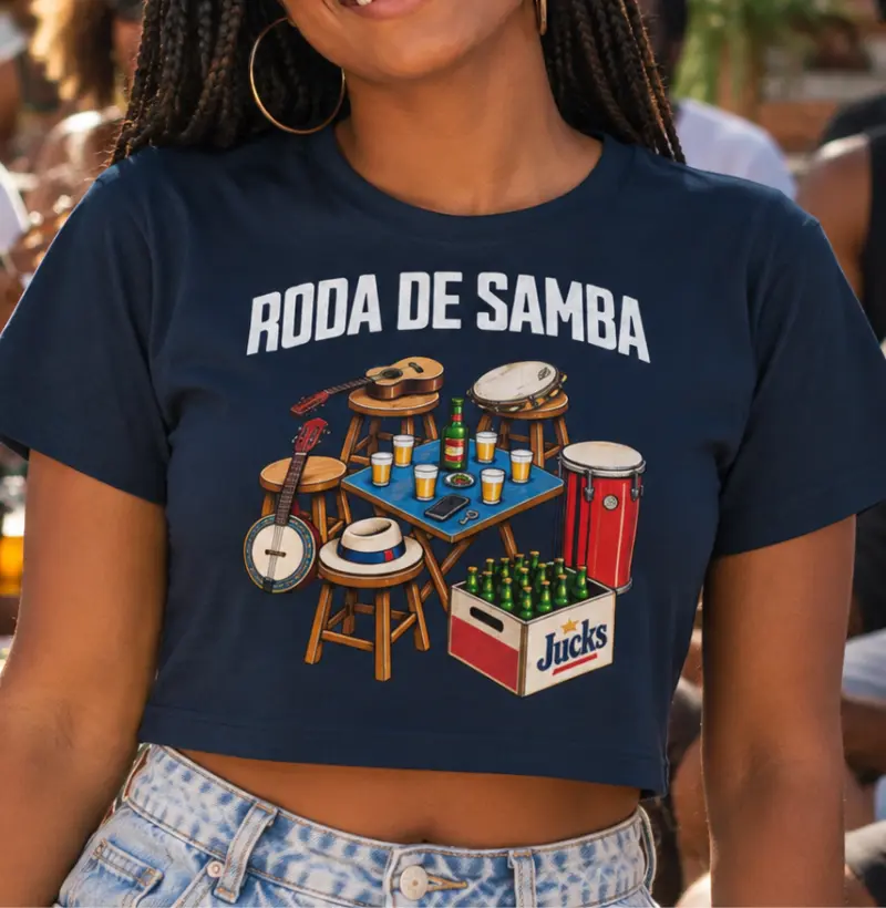 Roda de Samba colorido - Cropped