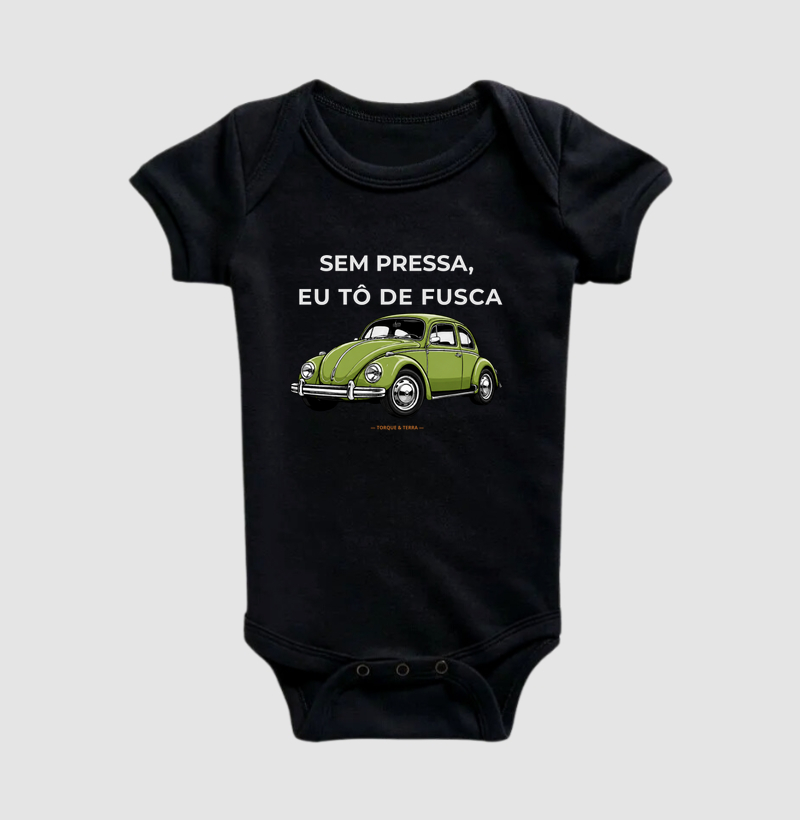 Sem pressa, eu tô de fusca - Verde