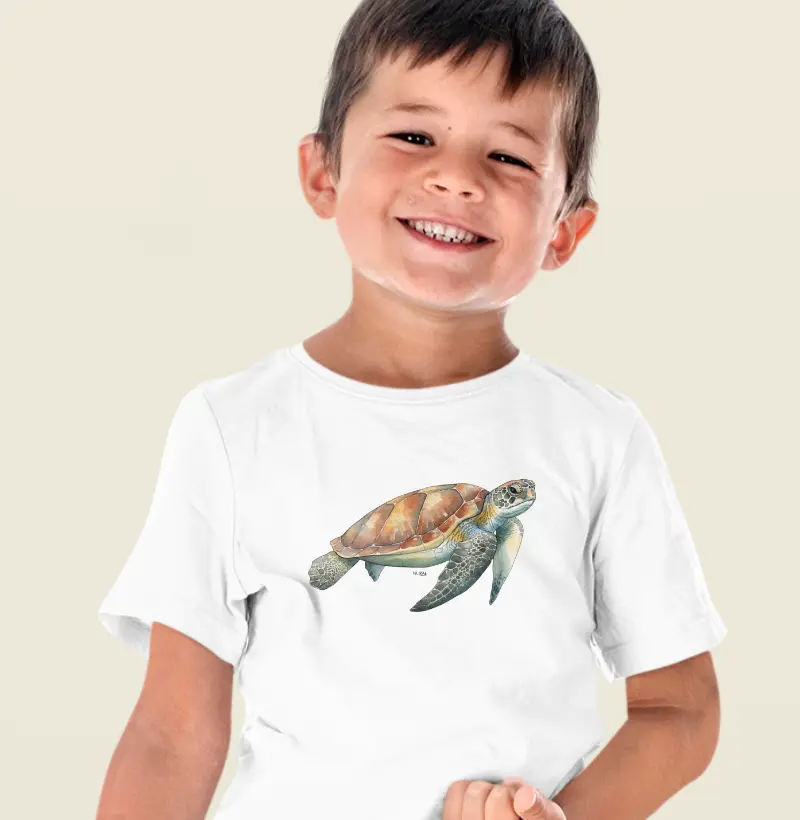 Tartaruga Marinha Aquarela