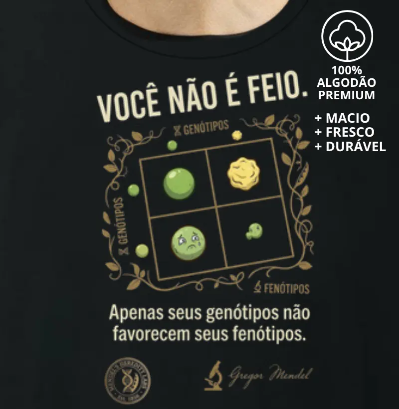 Camiseta Você Não é Feio