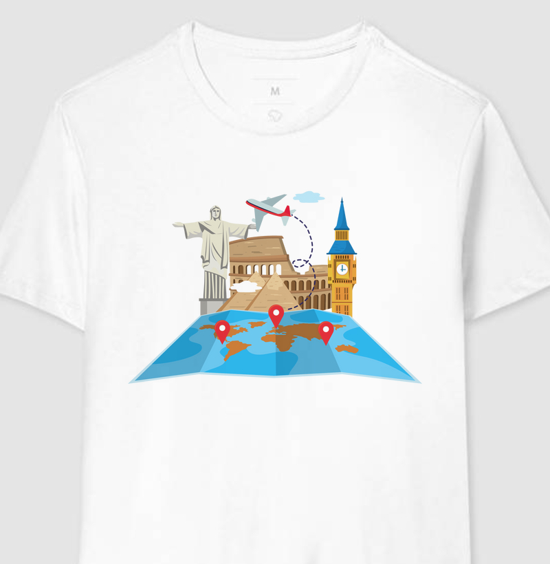 Coleção Viagem - Mapa localização Lugares