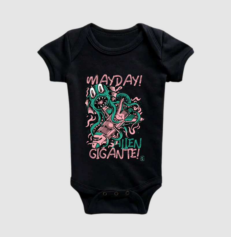 Body Infantil "MAYDAY! Alien gigante!"