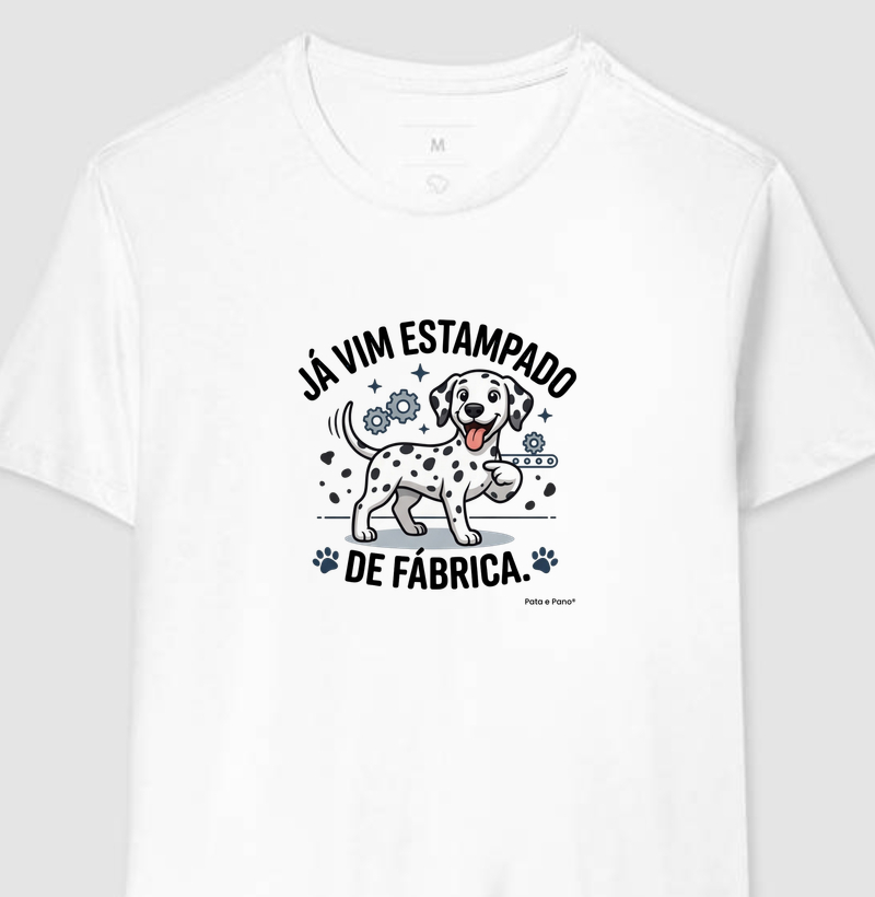 CAMISETA DALMATA ESTAMPADO