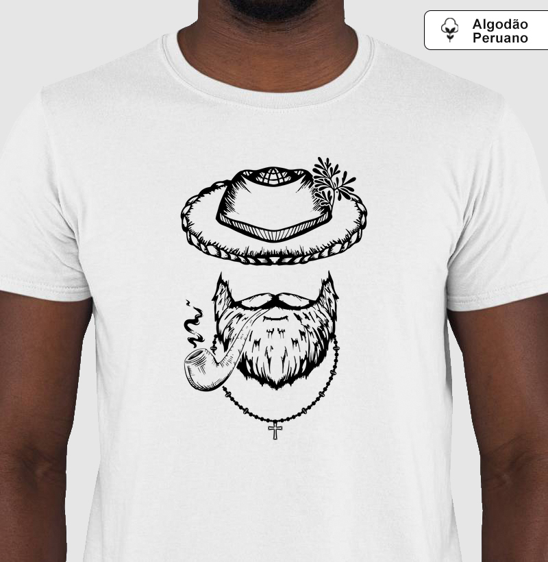 Preto Velho Monocromático - Algodão Peruano