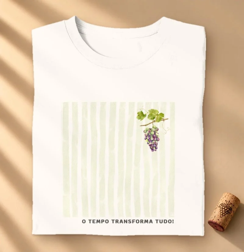Camiseta O Tempo tranforma tudo
