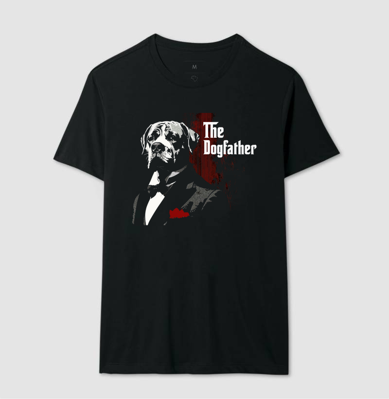 Camiseta Cachorro Vira-Lata The Dogfather